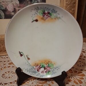 Floral Patterned Plate